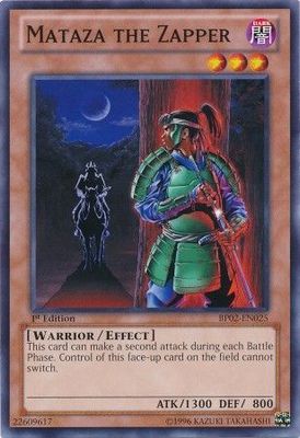 SJ Mataza the Zapper - BP02-EN025 - Common 1st Edition Battle Pack 2: War of the Giants 1st Edition Singles