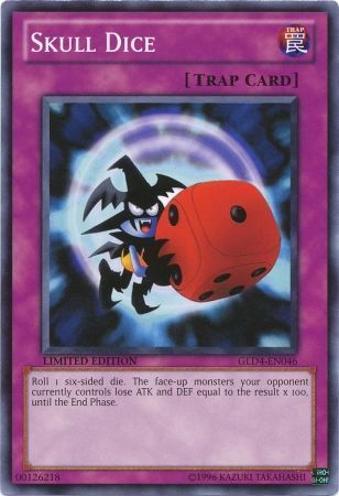 Skull Dice - GLD4-EN046 - Common Gold Series 4: Pyramid Edition [GLD4]