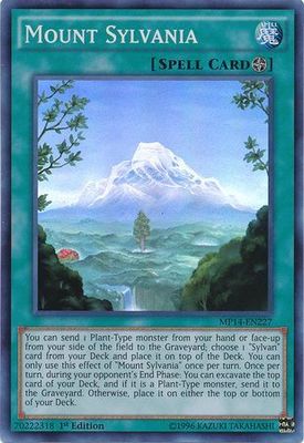 SJ Mount Sylvania - MP14-EN227 - Super Rare 1st Edition Yu-Gi-Oh! 2014 Mega-Tins Singles (Espanol)