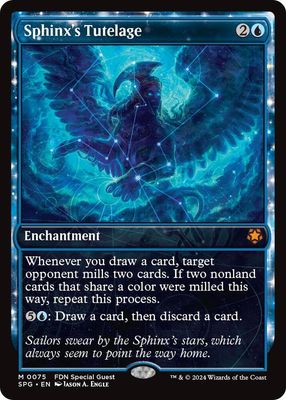 SJ Sphinx&#39;s Tutelage (Showcase) - Special Guests (SPG) Special Guests Foil