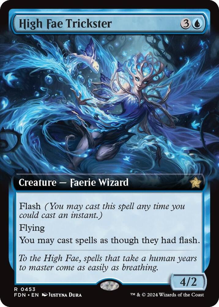 SJ High Fae Trickster (Extended Art) - Foundations (FDN) Foundations