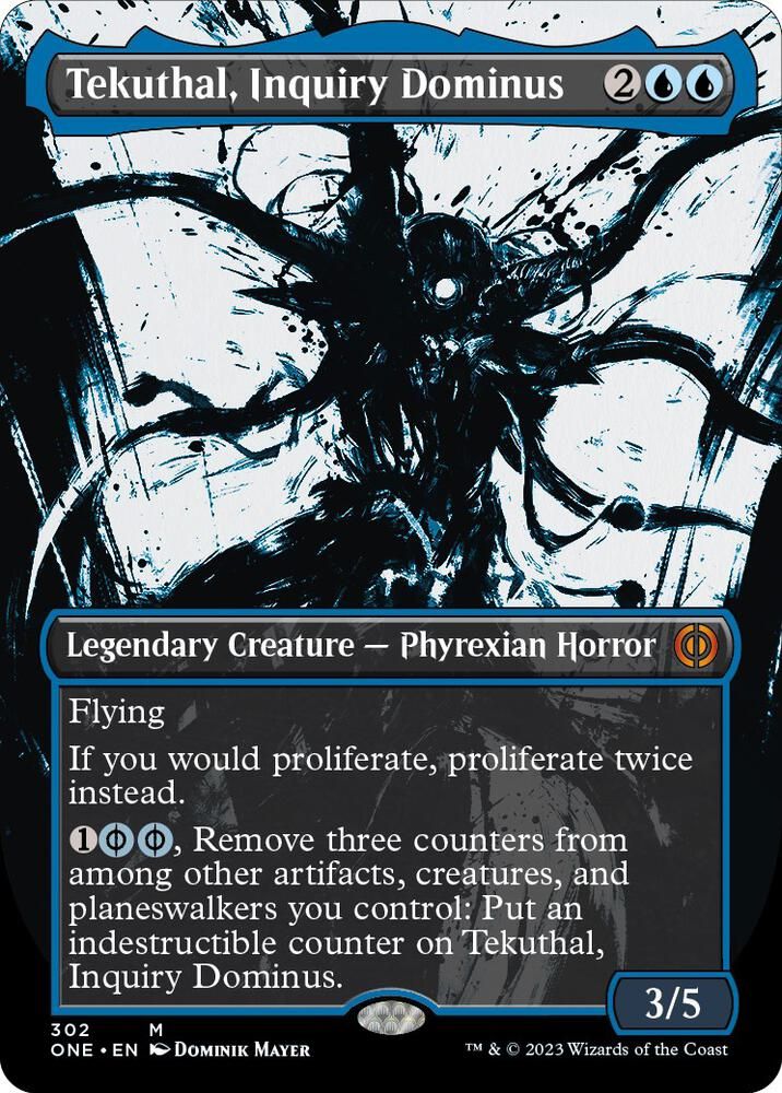 SJ Tekuthal, Inquiry Dominus (Showcase) - Phyrexia: All Will Be One (ONE) Phyrexia: All Will Be One