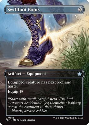 SJ Swiftfoot Boots (Borderless) - Foundations (FDN) Foundations Foil