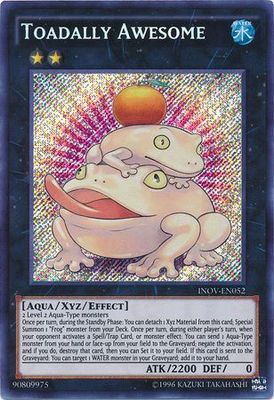 SJ Toadally Awesome - INOV-EN052 - Secret Rare Unlimited Invasion Vengeance Unlimited Singles