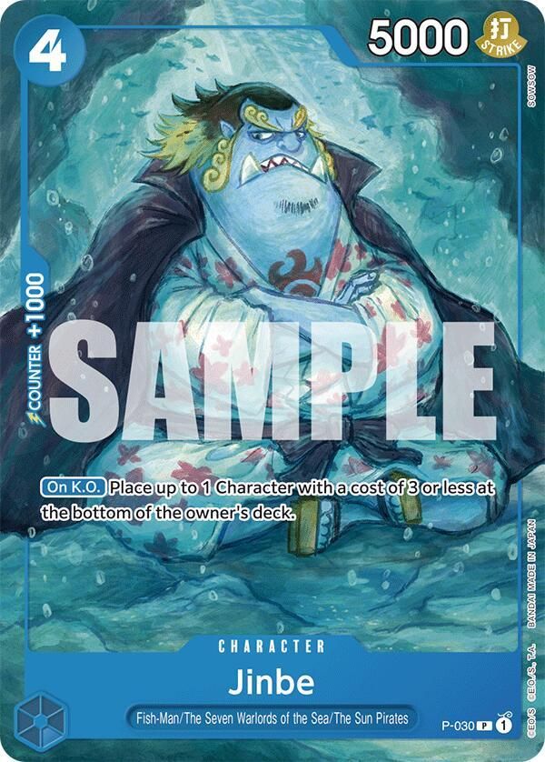 SJ Jinbe - Starter Deck 17: BLUE Donquixote Doflamingo (ST-17) Starter Deck 17: BLUE Donquixote Doflamingo