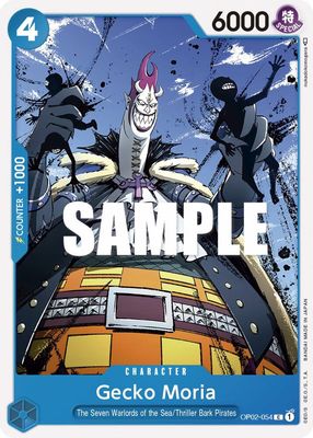 SJ Gecko Moria - Paramount War (OP02) Paramount War