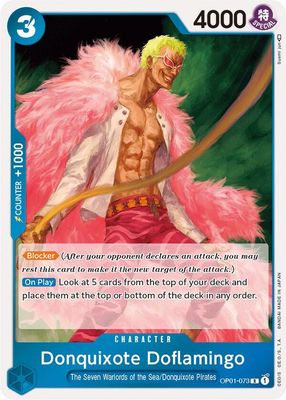 SJ Donquixote Doflamingo (073) - Romance Dawn (OP01) Romance Dawn
