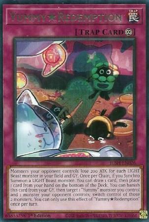 SJ YummyRedemption - JUSH-EN026 - Rare 1st Edition Justice Hunters 1st Edition Singles
