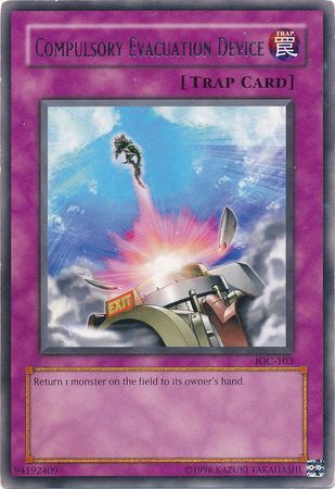 SJ Compulsory Evacuation Device - IOC-103 - Rare Unlimited Invasion of Chaos [IOC] Unlimited Singles