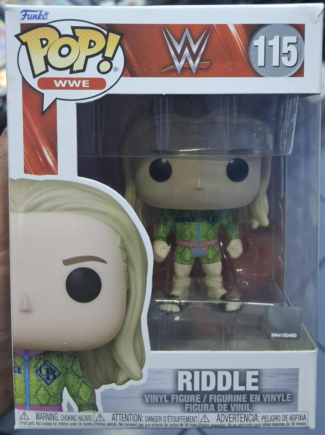 BAF1 Riddle Figura Funko Pop WWE Luchador