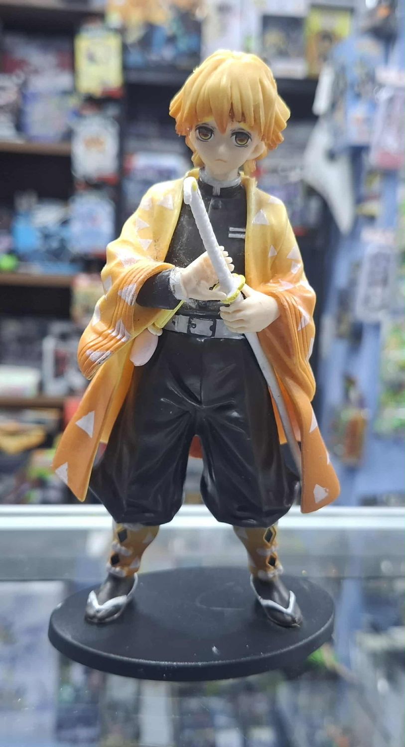 SJ Zenitsu Figura Demon Slayer Figura Bootleg Kimetsu no Yaiba Figura