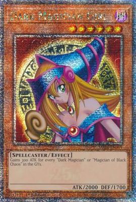SJ Dark Magician Girl - MP24-EN009 - Quarter Century Rare 1st Edition Mega Tin 2024 Dueling Mirrors Singles