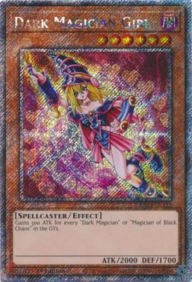 SJ Dark Magician Girl (Circle of Hearts Background) - RA03-EN123 - PSR 1st Edition Quarter Century Bonanza 1st Edition Singles