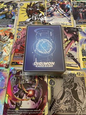 SJ Digimon Lote de 120 Cartas al Azar Digimon Card Game