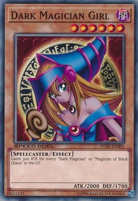 SJ Dark Magician Girl - EVSD-EN001 - Common Yu-Gi-Oh! Promo Cards (Espanol)