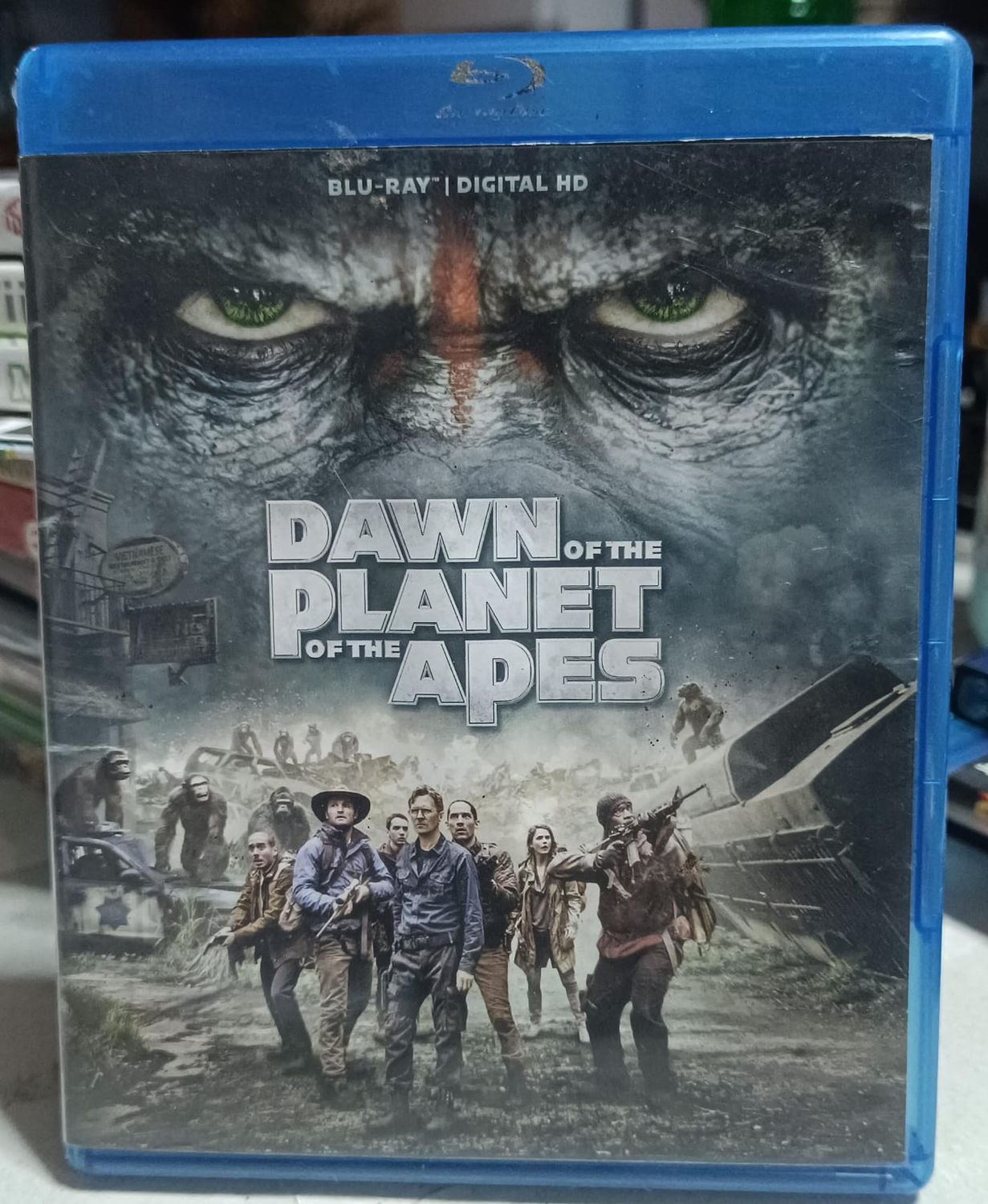 NELA-c, Dawn of the Planet of the Apes Blu-ray.
