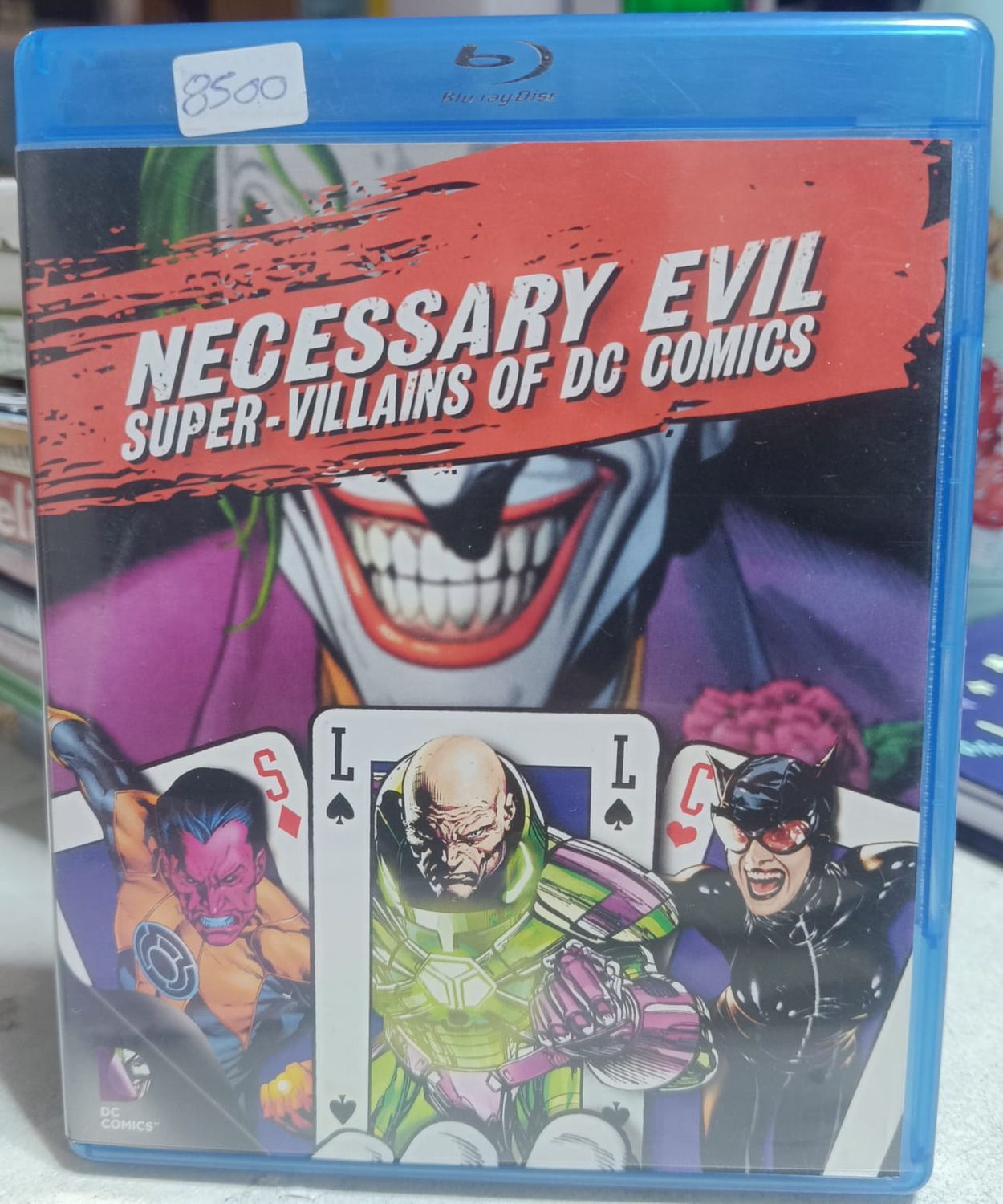 NELA-c, Blu-ray &quot;Necessary Evil: Super-Villains of DC Comics&quot; Blu-ray  Subtitulos en Ingles y Español