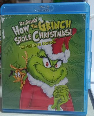 NELA-c, Dr. Seuss&#39; How The Grinch Stole Christmas! The Ultimate Edition Blu-ray Audio y Subtitulos en Ingles y Frances