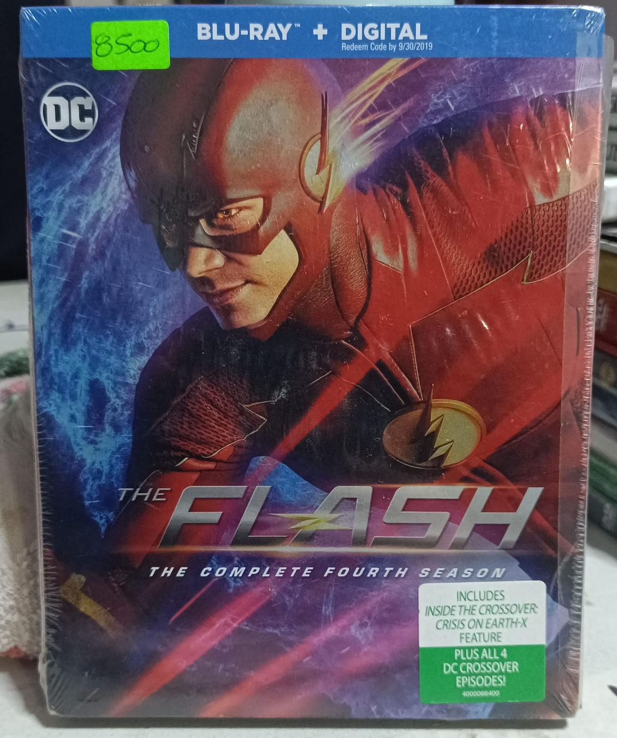 NELA-c, The Flash: The Complete Fourth Season&quot;.  DC Comics Sellado.