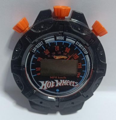 NELA-Reloj Hot Wheels con velocímetro