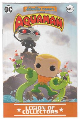 NELA Aquaman Comic Issue 452 Legion of Collectors Funko Cover