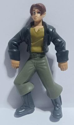 NELA-s, Jim Hawkins de Disney, Planeta del Tesoro, 2002, McDonald&#39;s 4 pulgadas con brazos articulados