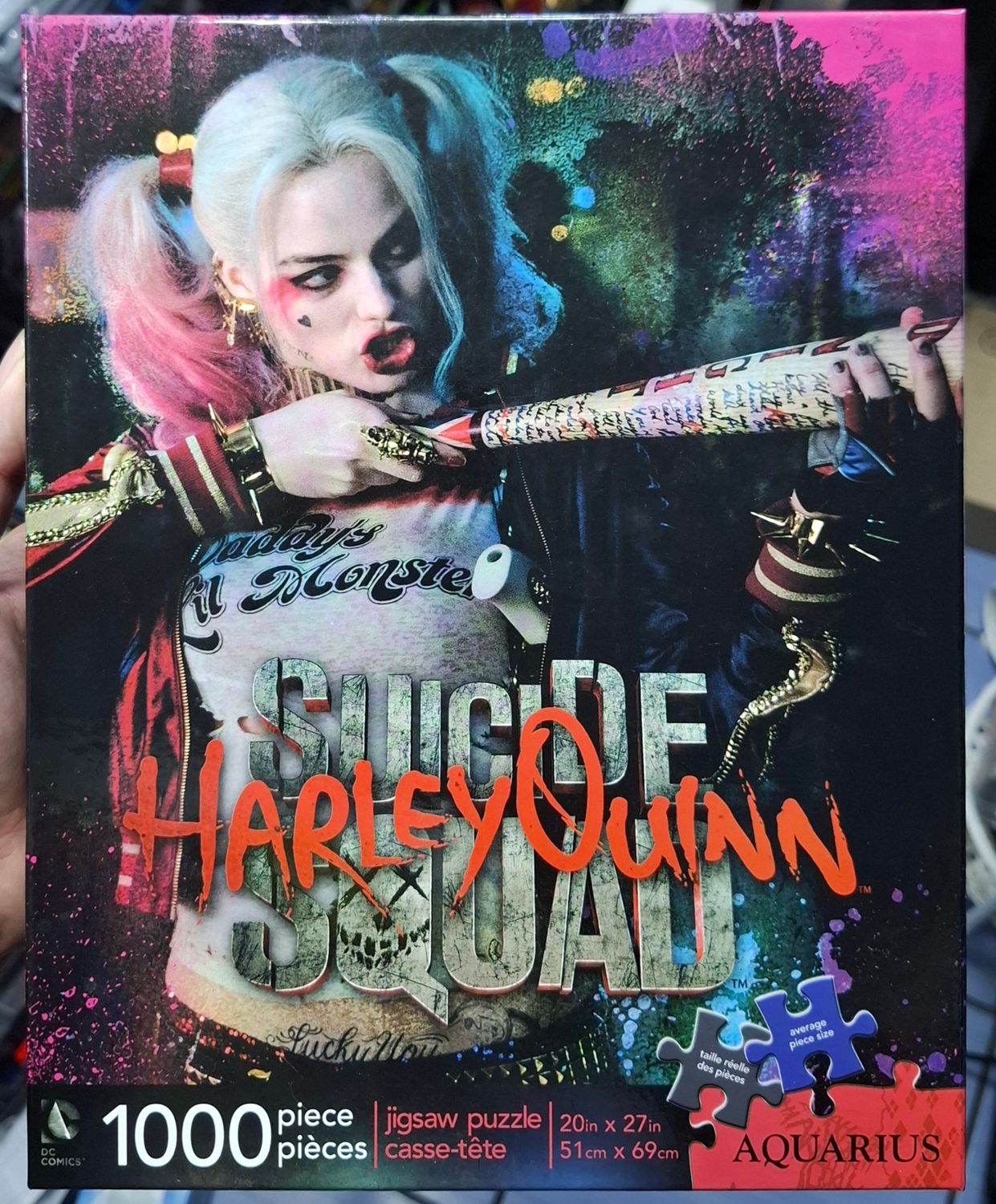 BAF1 Harley Quinn Rompecabezas Suicide Squad Completo Aquarius