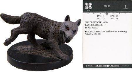 BAF1 Wolf #37 Harbinger D&amp;D Miniatures Harbinger (D&amp;D)