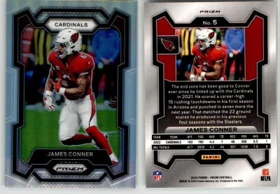SJ James Conner 2023 Prizm Silver #5 Cardinals