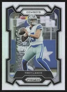 SJ 2023 Panini Prizm #274 Trey Lance Silver