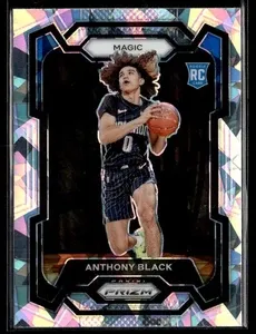 SJ 2023-24 Panini Prizm Cracked Ice Anthony Black Rookie Orlando Magic #170