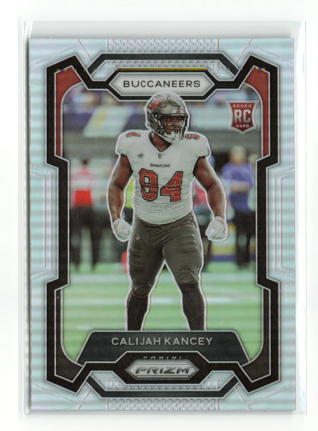 SJ 2023 PANINI PRIZM CALIJAH KANCEY #393 SILVER RC BUCCANEERS