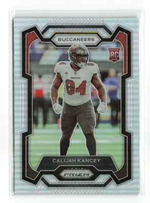 SJ 2023 PANINI PRIZM CALIJAH KANCEY #393 SILVER RC BUCCANEERS