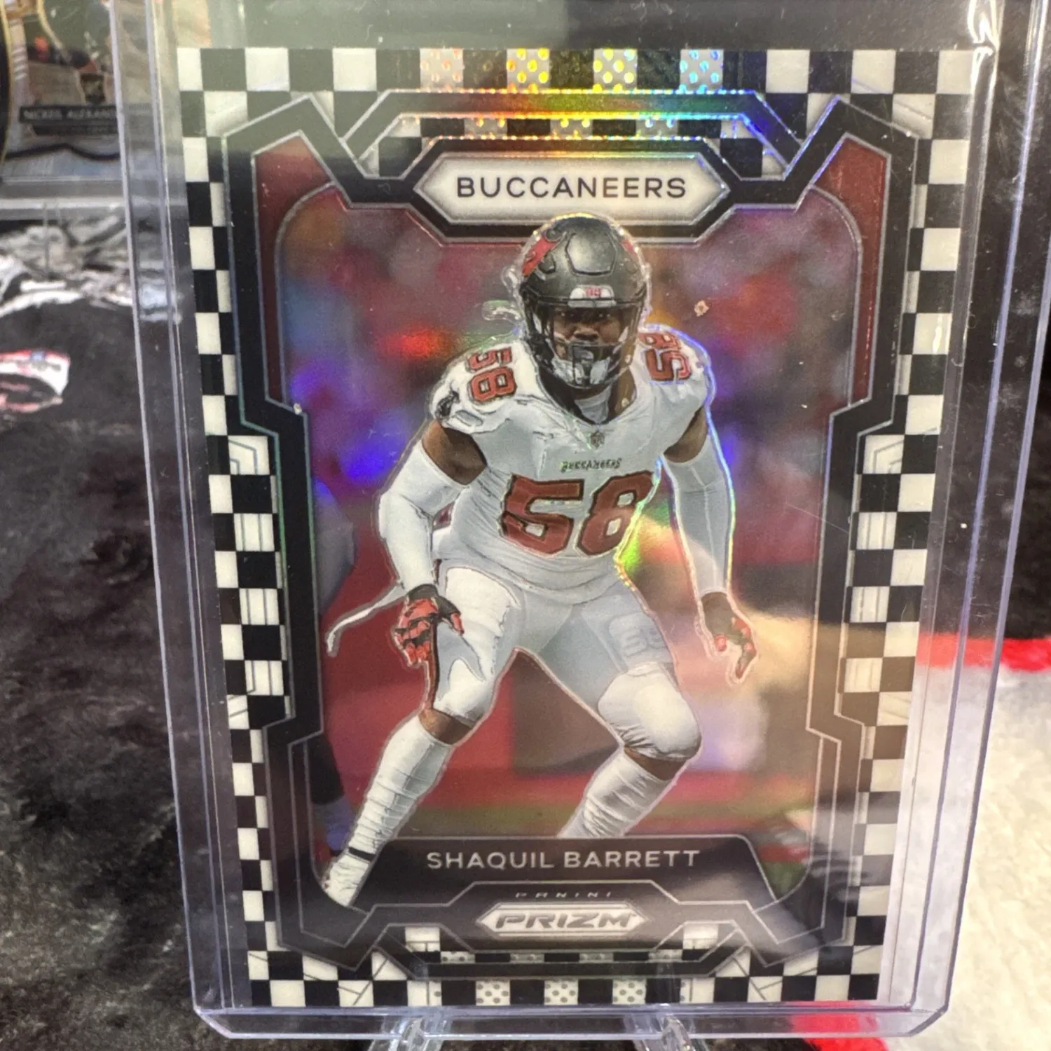 SJ 2023 Panini Donruss Shaquil Barrett #281 Checkerboard Variation Buccaneers