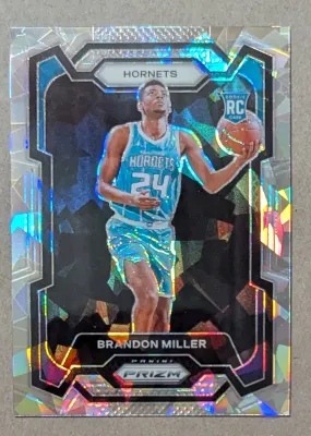SJ 2023-24 Panini Prizm - Brandon Miller #152 Rookie Ice Prizm (RC)