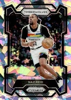 SJ 2023-24 Panini Prizm Ice #204 Naz Reid TIMBERWOLVES