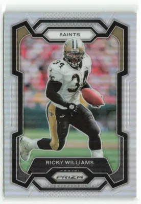 SJ Ricky Williams 2023 Panini Prizm Silver New Orleans Saints #215