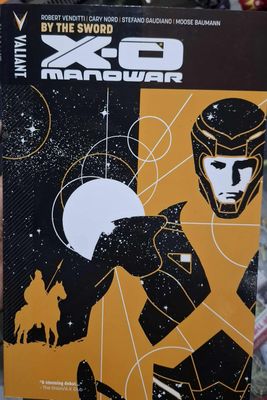 BAF1 X-O Manowar Comic By the Sword TP Valiant Comics