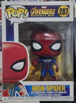 BAF1 Iron Spider Figura Funko Pop Spiderman Figura 287