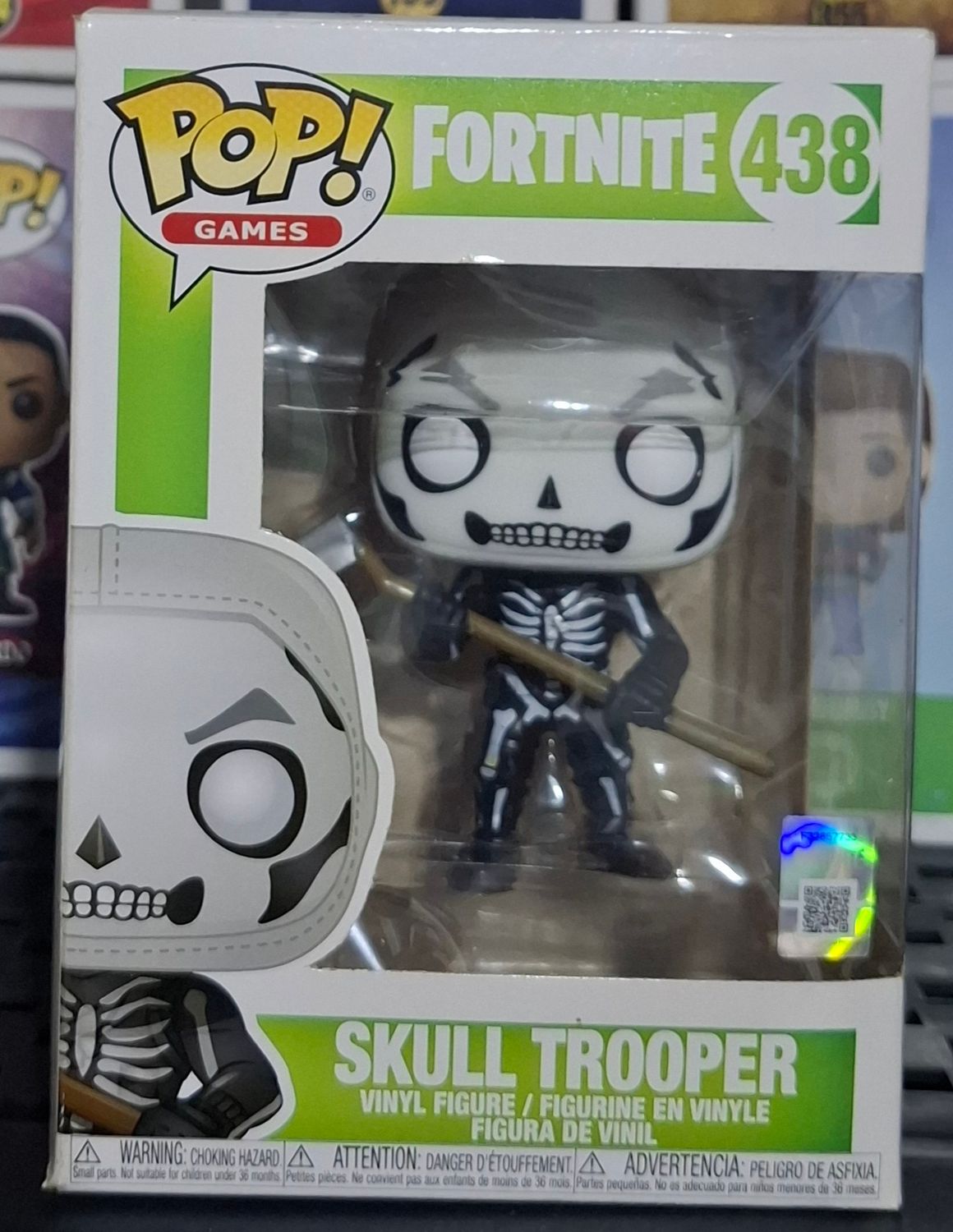 BAF1 Skull Trooper Figura Funko Pop Fortnite Figura