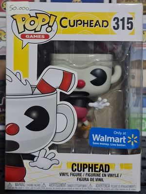 BAF1 Cuphead Figura Funko Pop 315 Walmart Exclusive