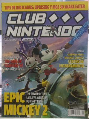 NELA-r, Club Nintendo Año 21 Numero 5 Epic Mickey 2