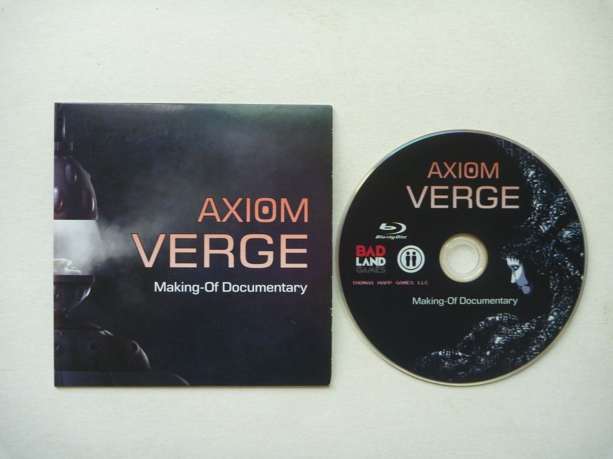 BAF1 Axion Verge Making of Documentary Disco Blu Ray