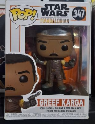 BAF1 Greef Karga Figura Funko Pop 347 Star Wars Figura