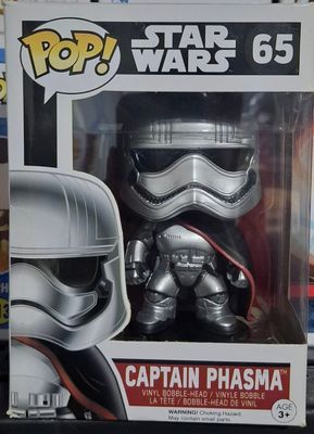 BAF1 Captain Phasma Figura Funko Pop 65 Star Wars Figura