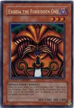 (Membresia) BAF1 Exodia the Forbidden One - MC1-EN001 - Secret Rare Yu-Gi-Oh! Promo Cards