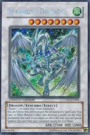 SJ Stardust Dragon - CT05-EN001 - Secret Rare Yu-Gi-Oh! Promo Cards