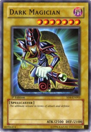 SJ Dark Magician - SD6-EN003 - Common 1st Edition Structure Deck: Spellcaster&#39;s Judgment [SD6] 1st Edition Singles