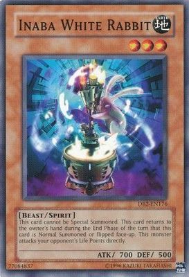 SJ Inaba White Rabbit - DB2-EN176 - Common Dark Beginning 2 DB2