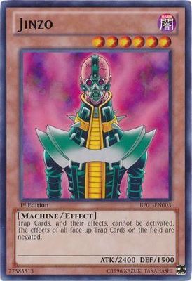 SJ Jinzo - BP01-EN003 - Rare 1st Edition Battle Pack: Epic Dawn 1st Edition Singles